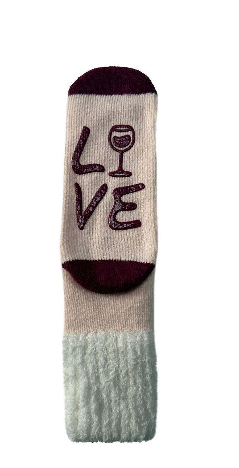 ❤️ My Wine Cozy Slipper Socks