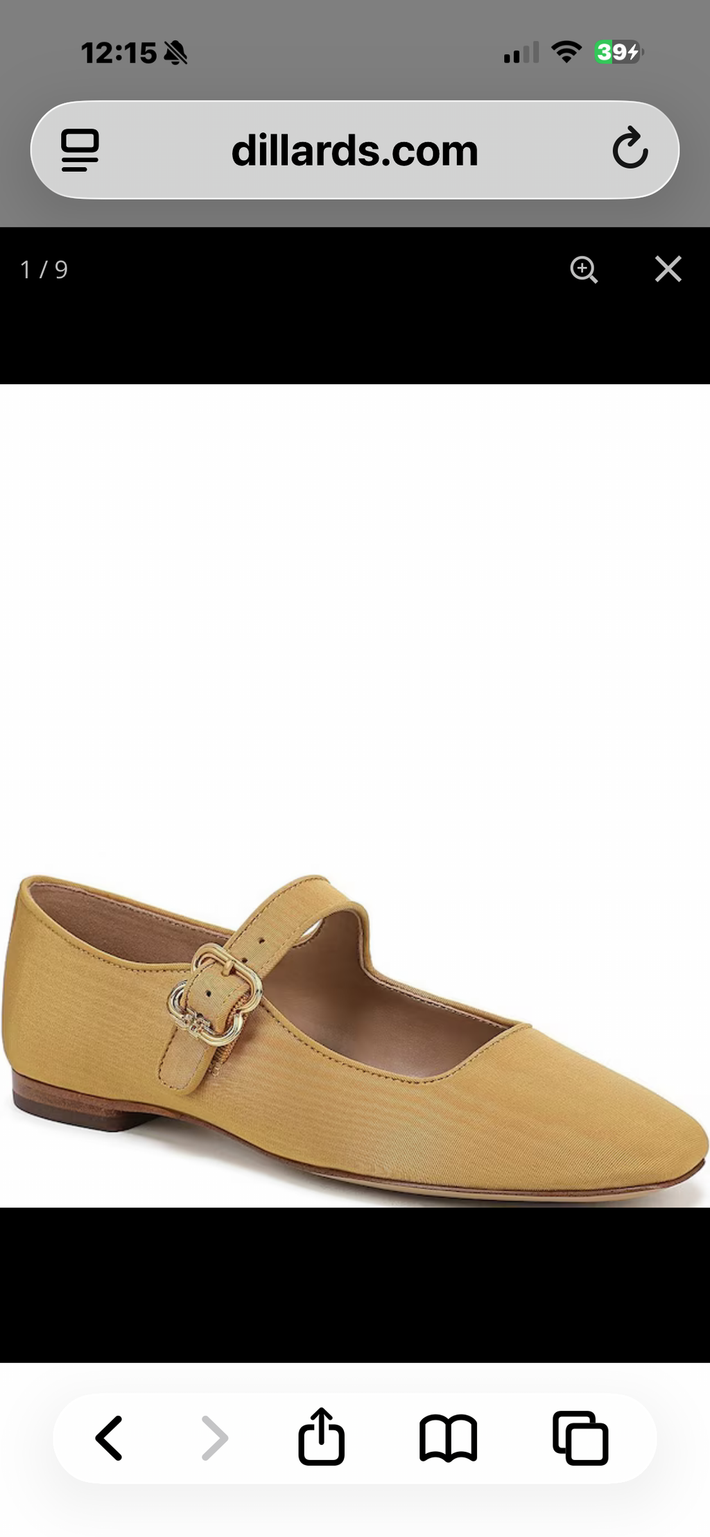Sam Edelman Mary Jane Flats                          Color~Dijon                            Size~8