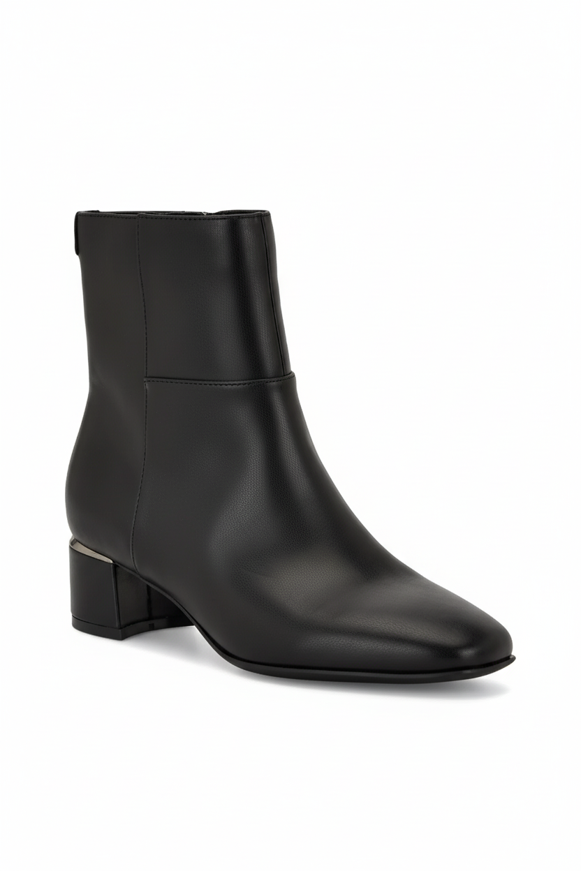Calvin Klein Block Heel Ankle Bootie