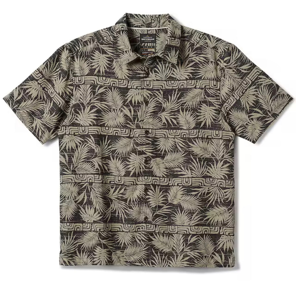 Quicksilver Island Garden Retreat Button Down             Size : Large