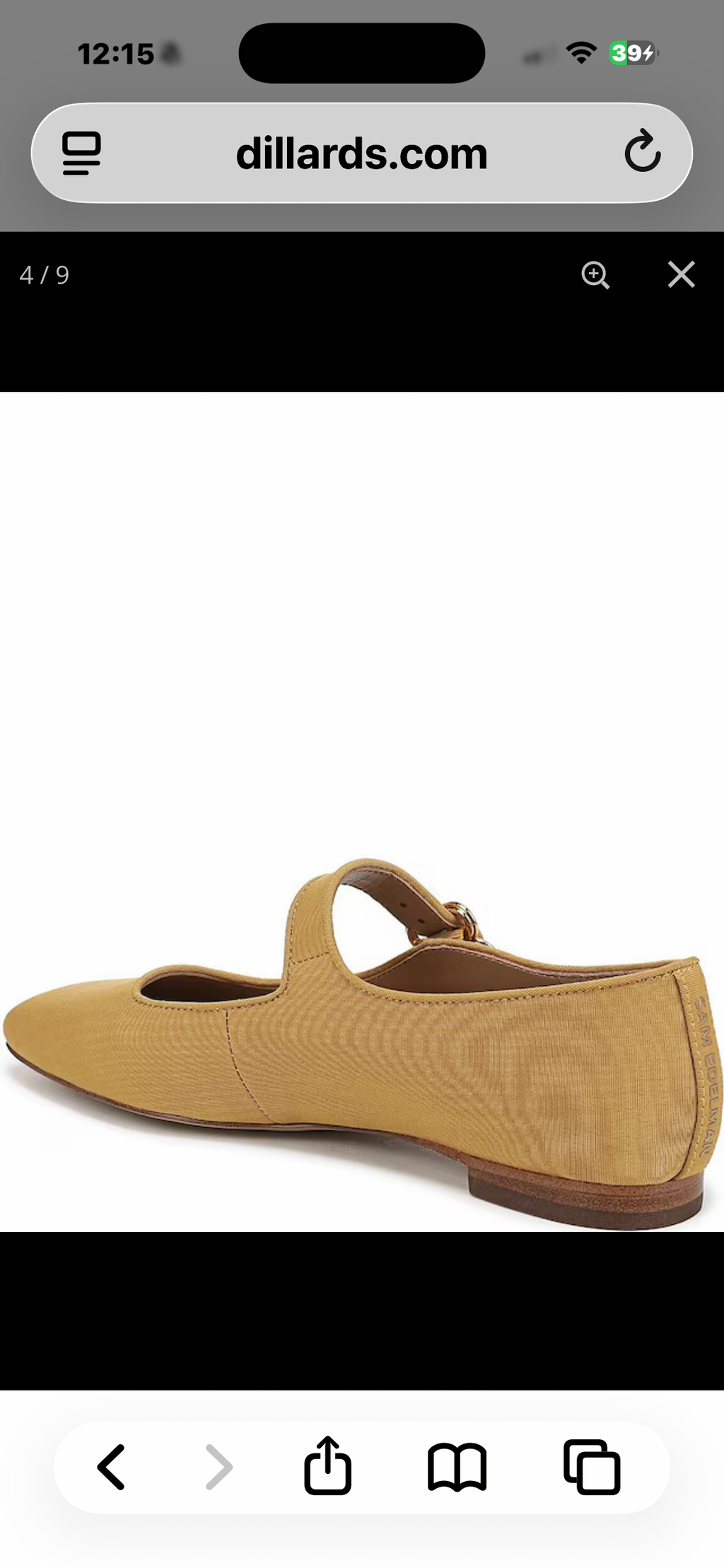 Sam Edelman Mary Jane Flats                          Color~Dijon                            Size~8
