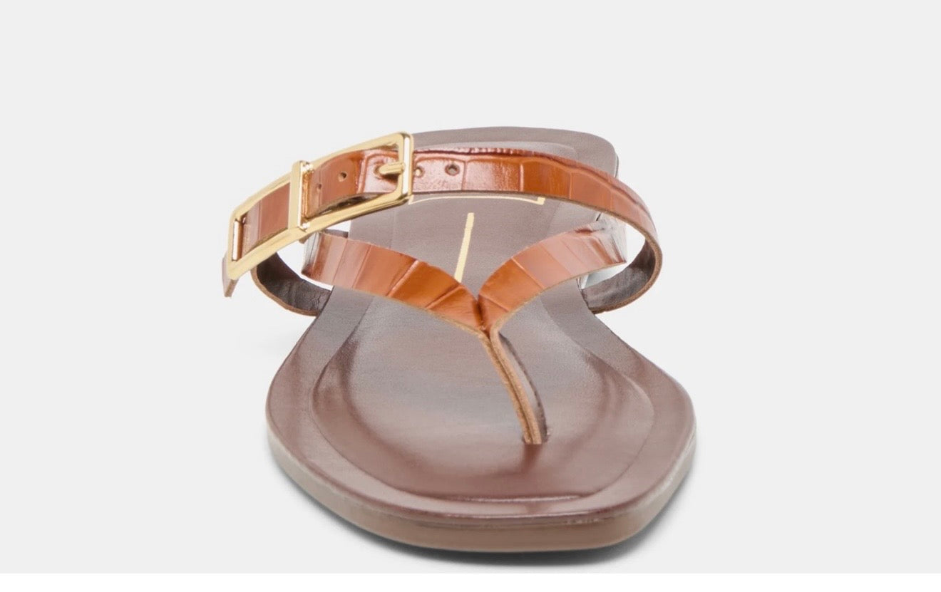 Dolce Vita Cognac Sandal    Size 6