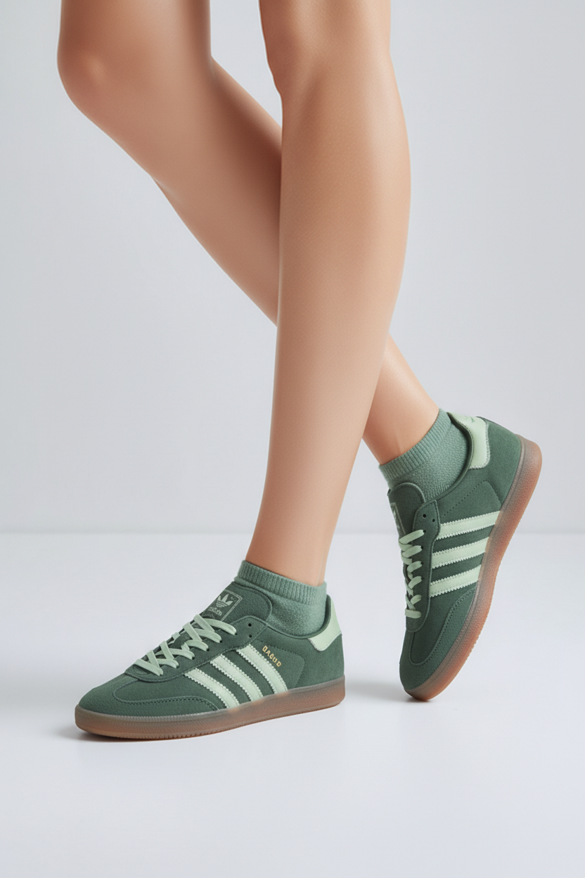 Women's Adidas Sambae                              Style Go Green~Size 7