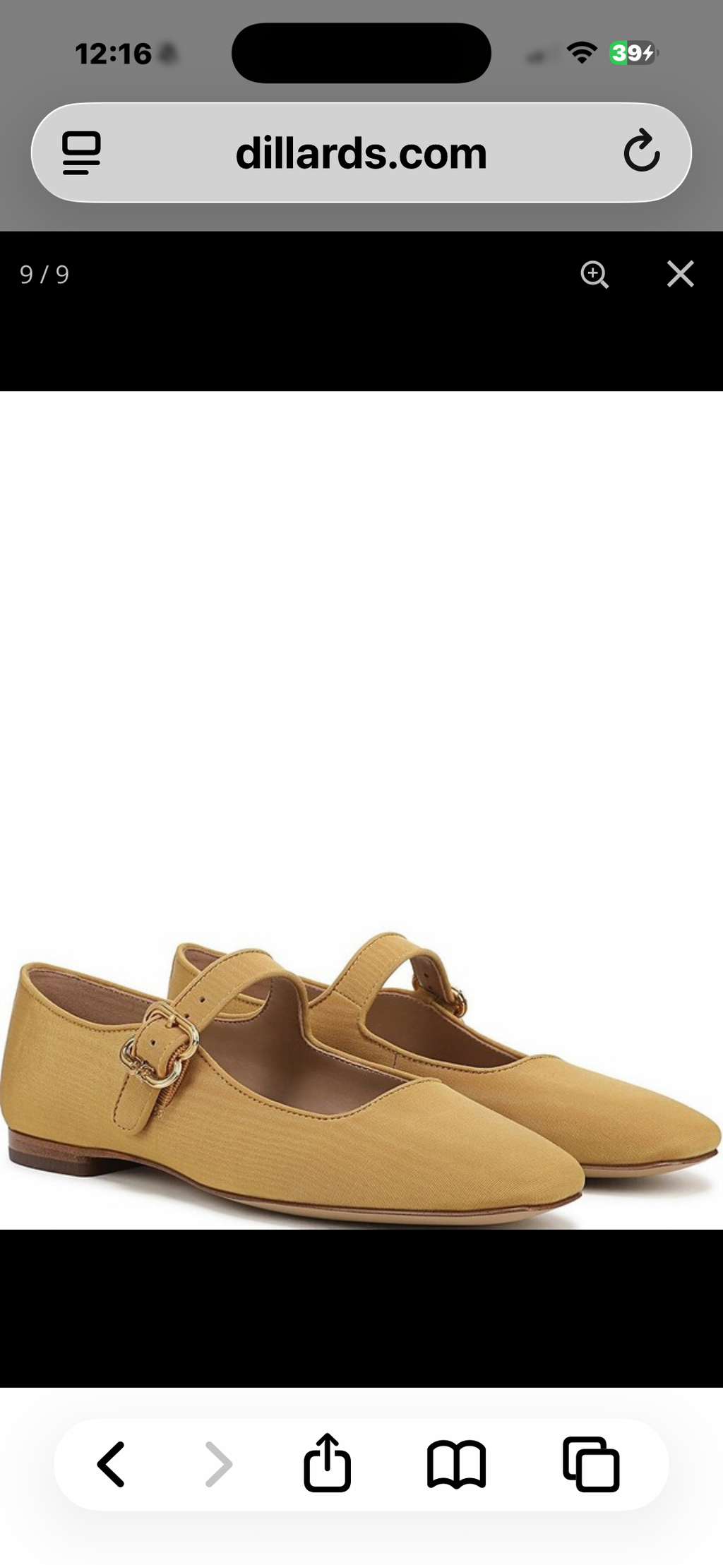 Sam Edelman Mary Jane Flats                          Color~Dijon                            Size~8