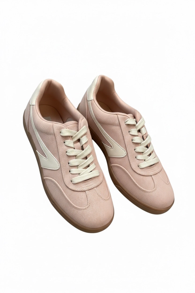 Dolce Colorways Sneakers    Pink Canvas ~Size 8